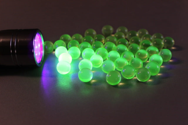 Uranium Glass Marbles