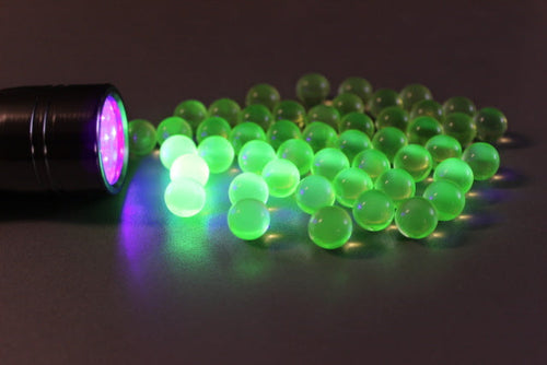 Uranium Glass Marbles