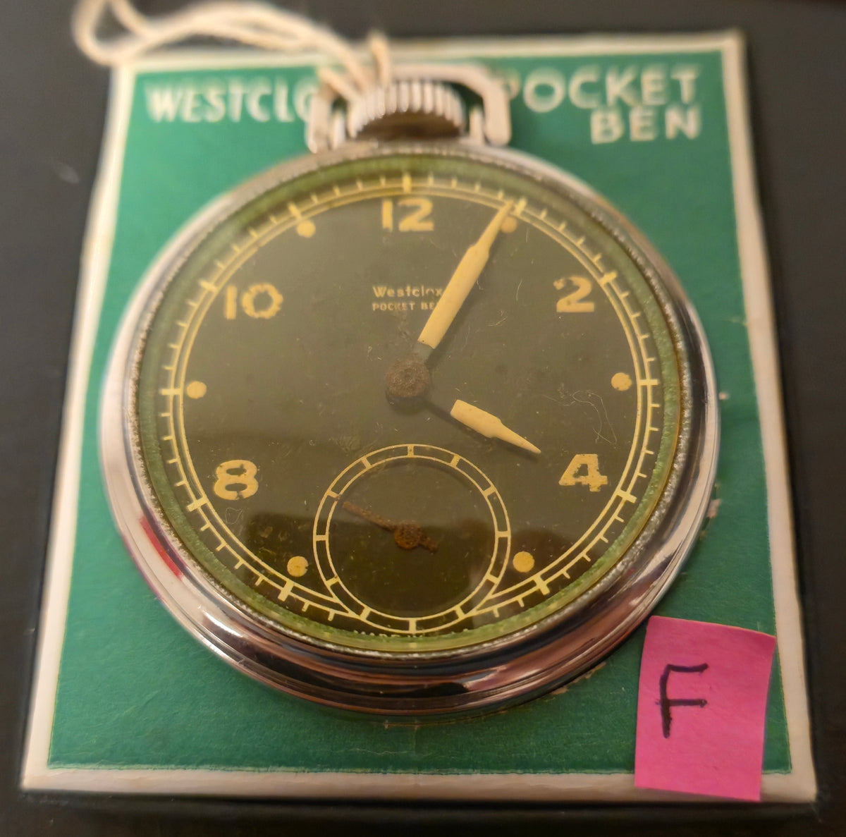 Westclox Pocket Ben Luminous NOS