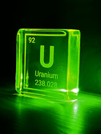 CUSTOMIZABLE Uranium Glass Block