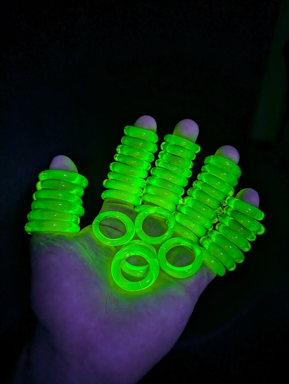 Uranium Glass Ring