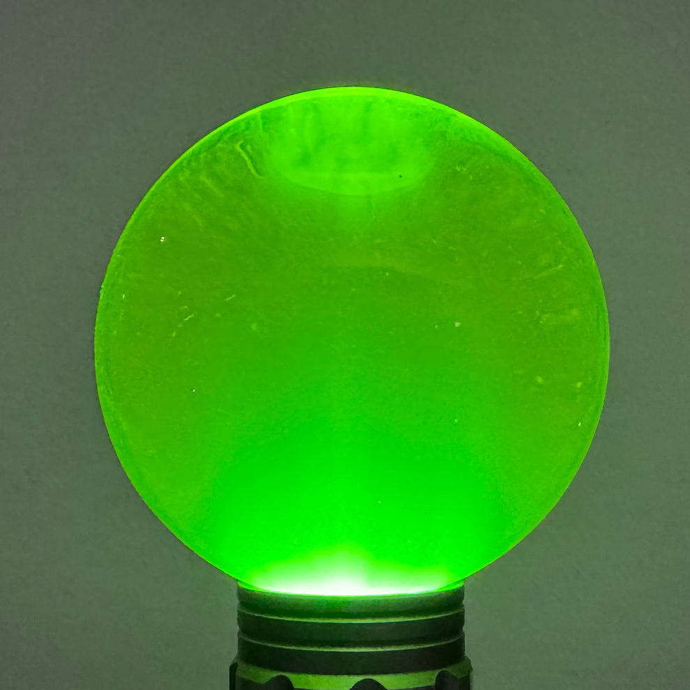 Large Uranium Glass Sphere: Pre-order