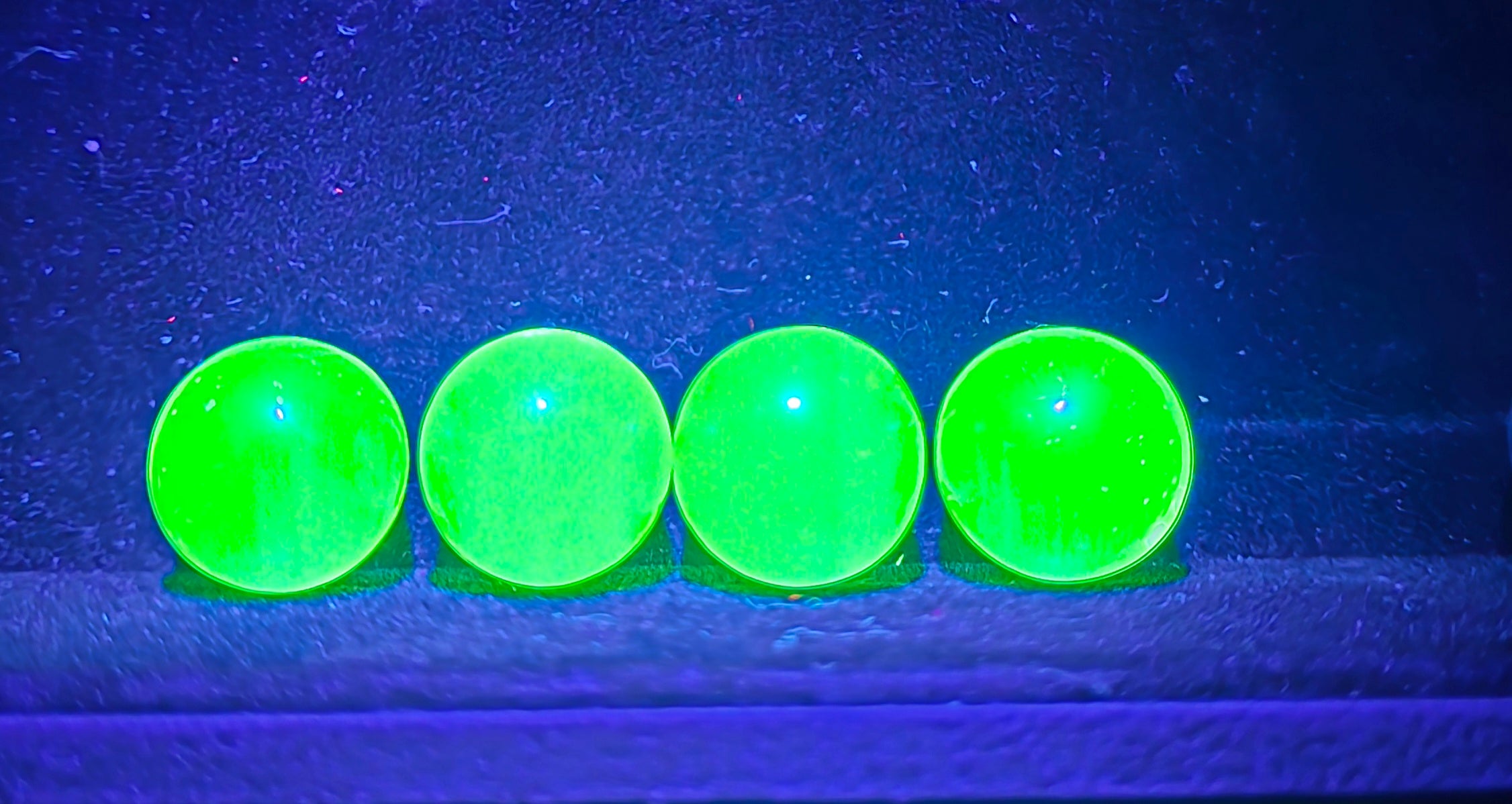 Uranium Glass Marbles