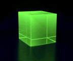 Uranium Glass Cube (Polished)