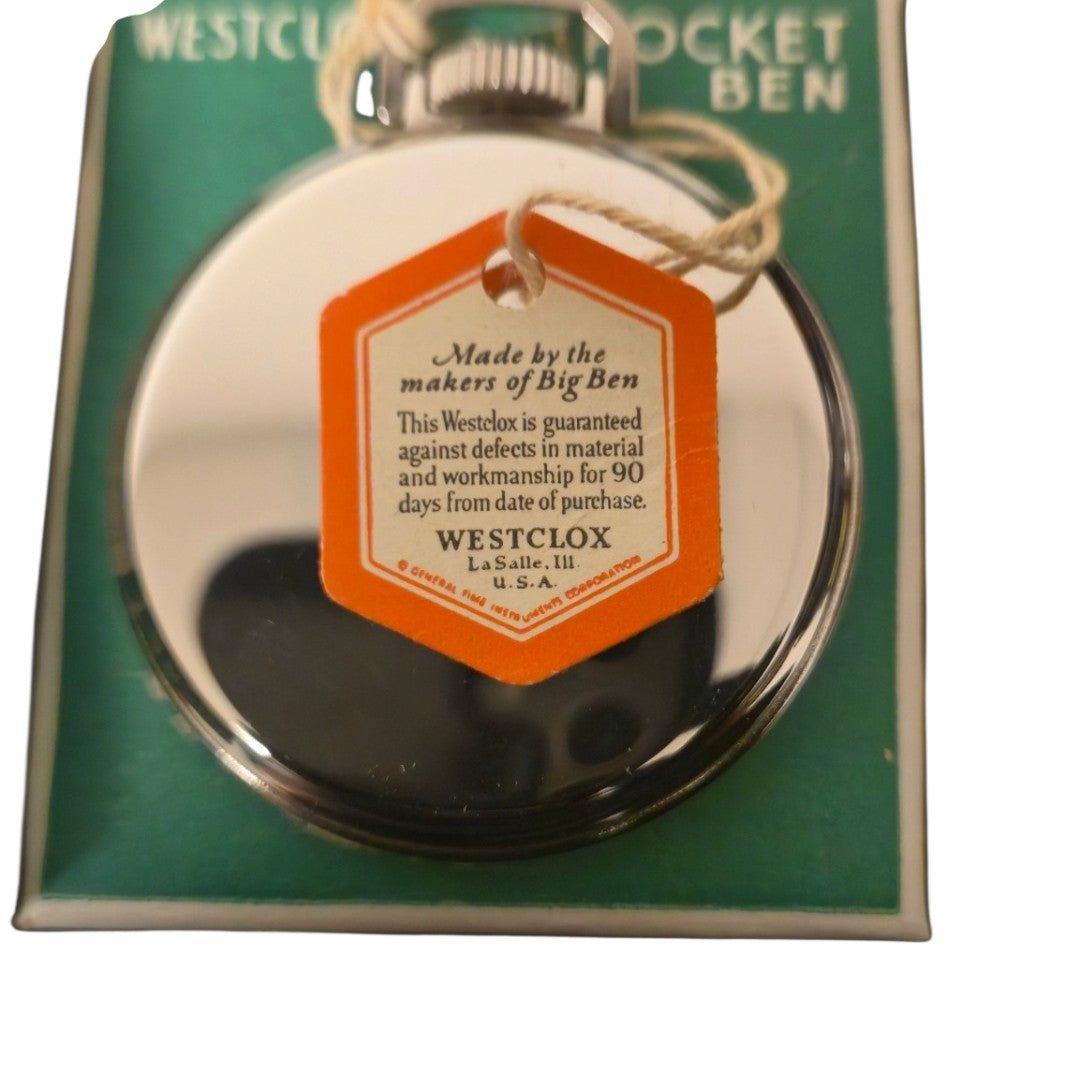 Westclox Pocket Ben Luminous NOS