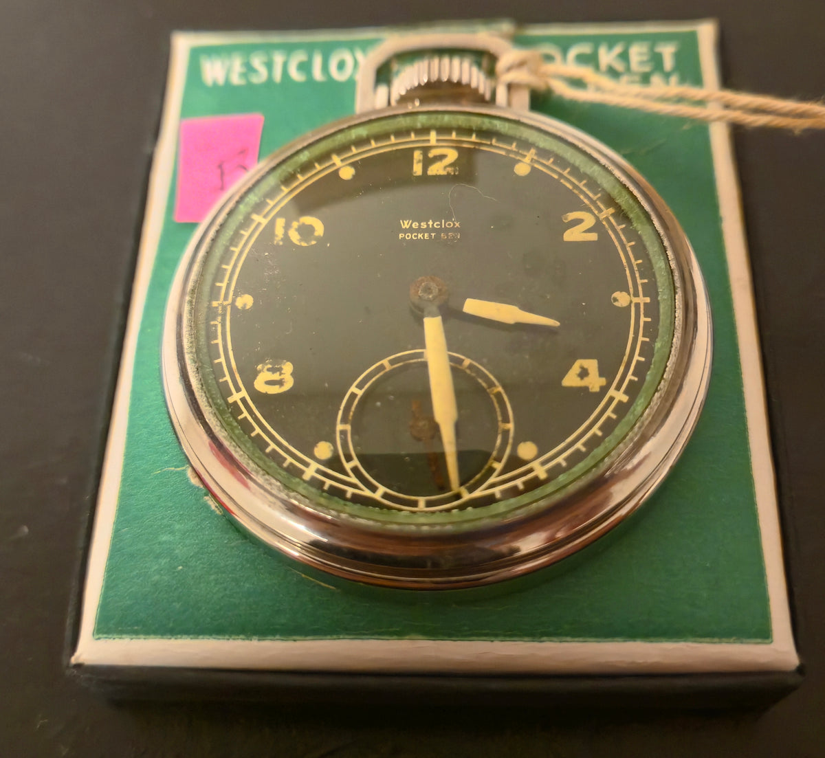 Westclox Pocket Ben Luminous NOS