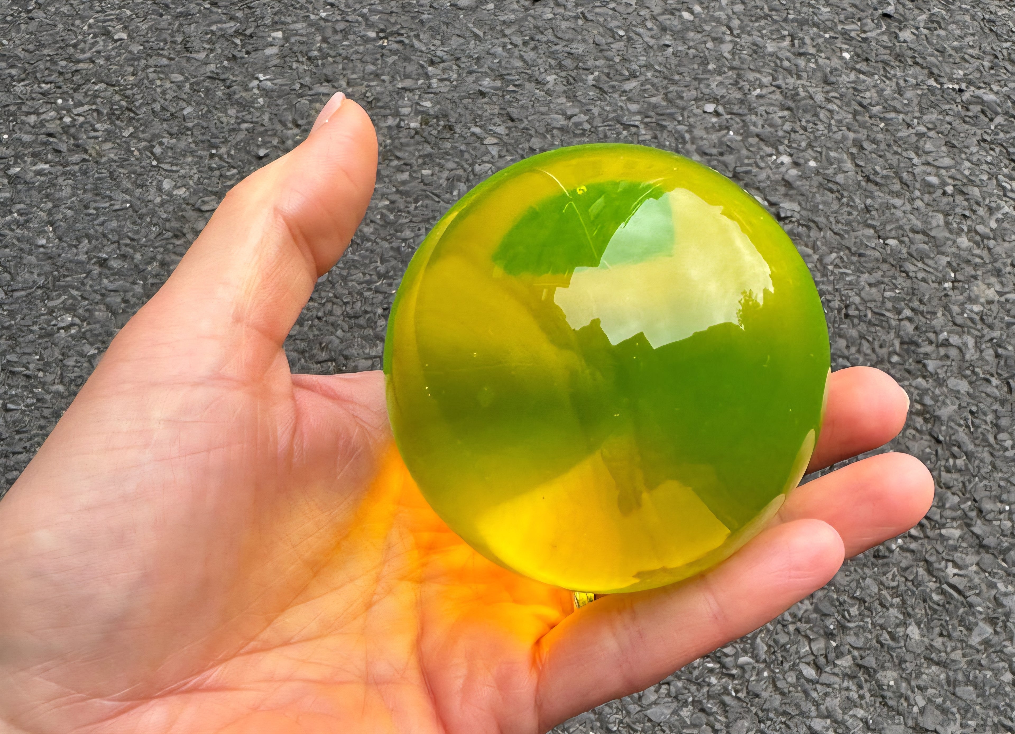 Large Uranium Glass Sphere: Pre-order
