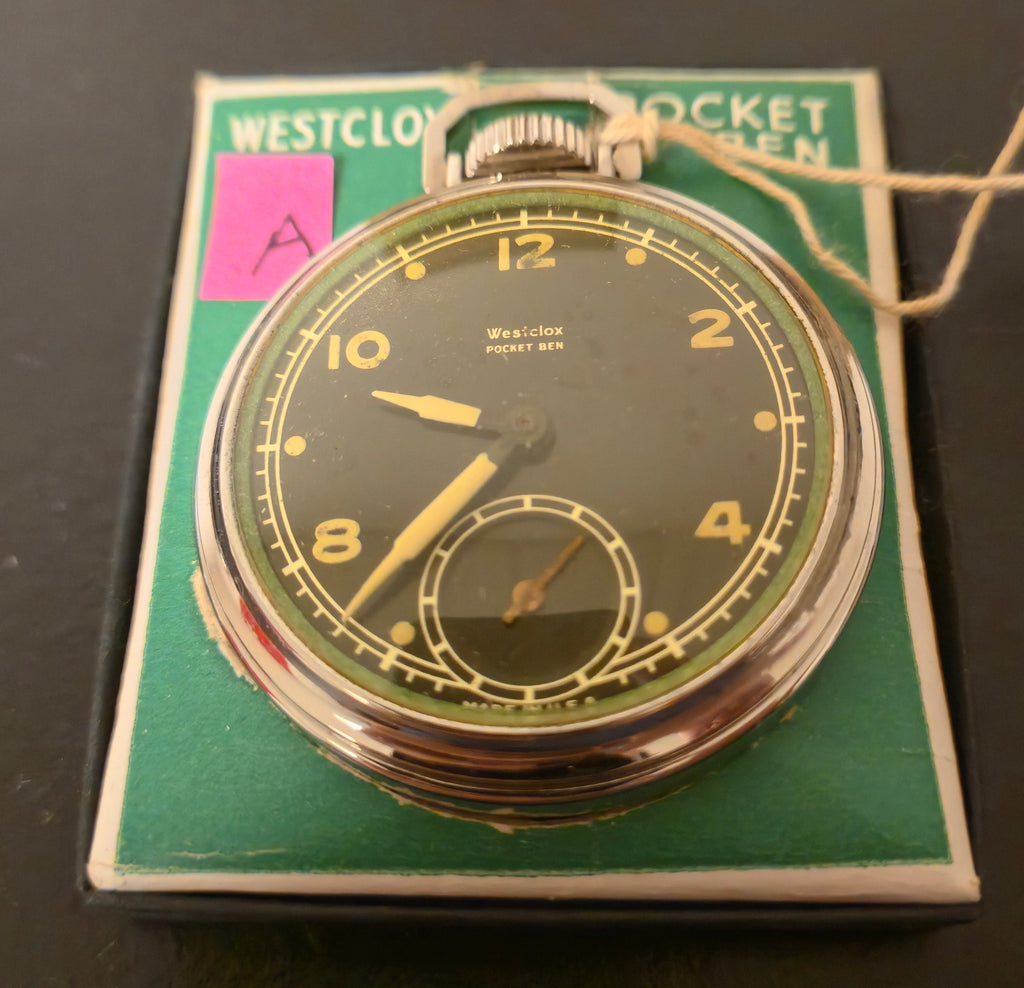Westclox Pocket Ben Luminous NOS