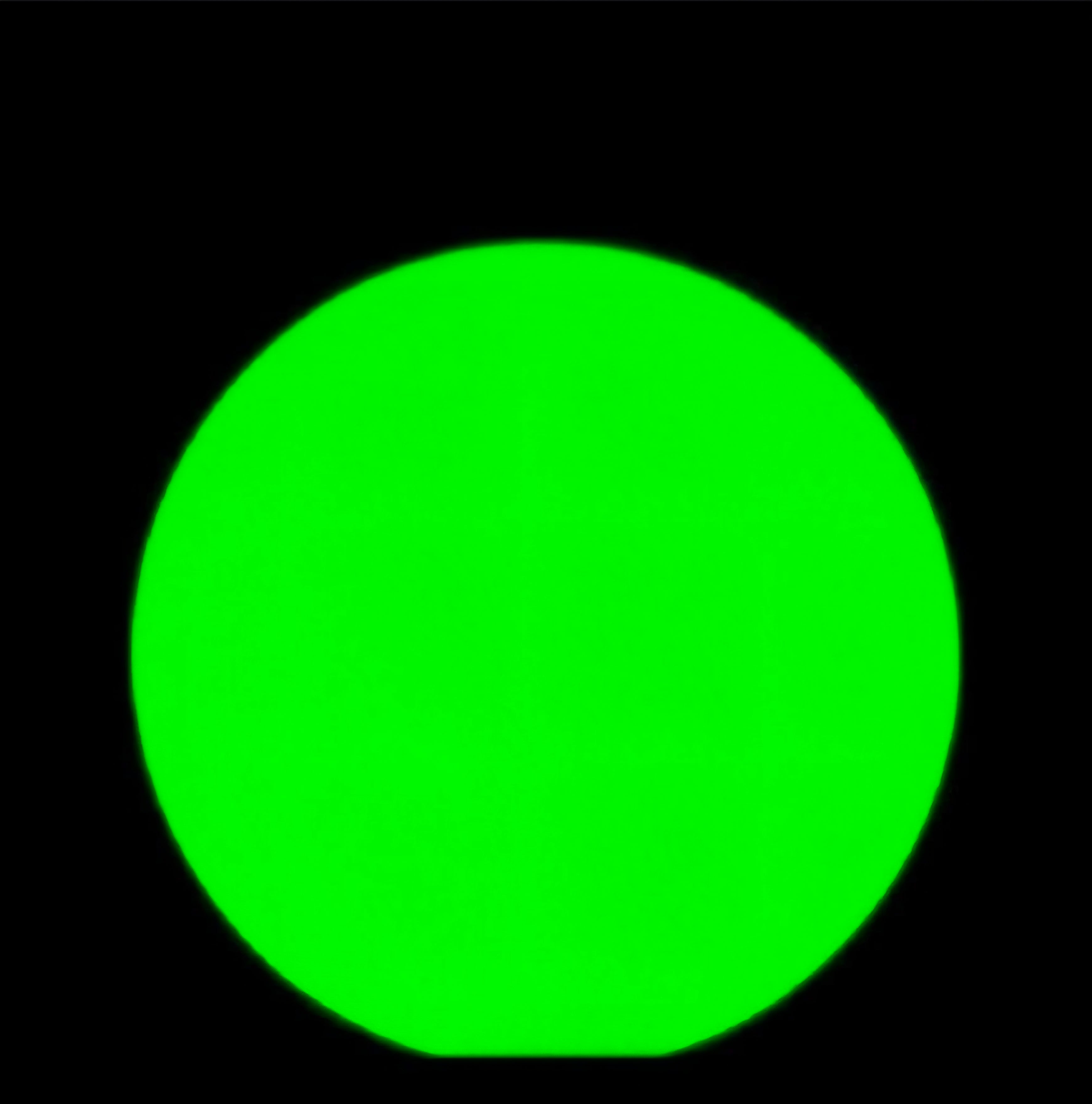 Large Uranium Glass Sphere: Pre-order