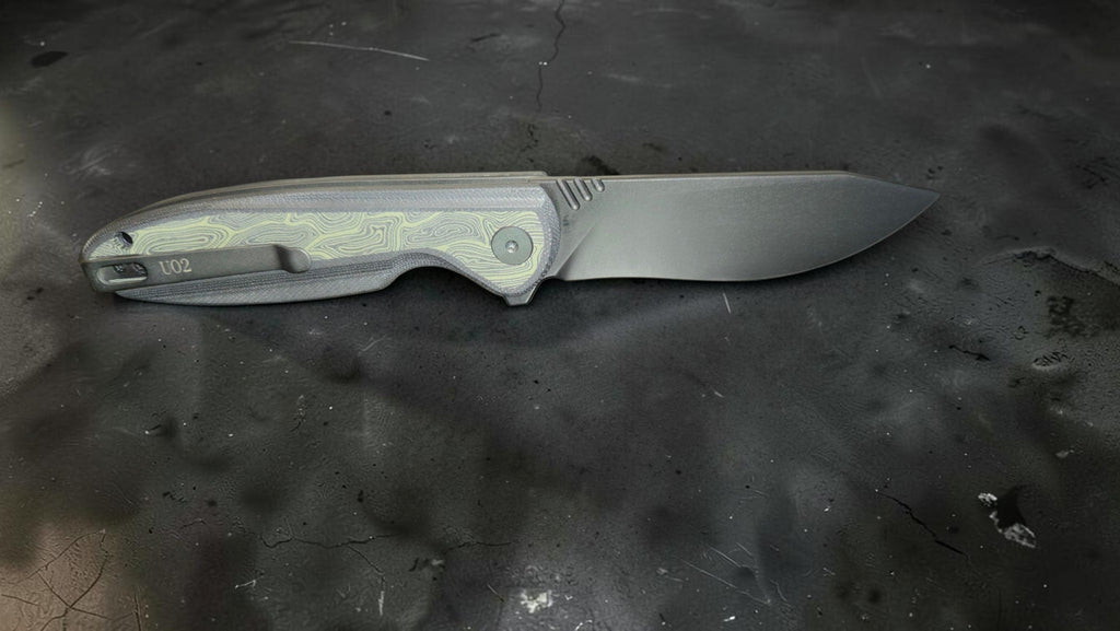 CMK UO2 Folding Knife D2 Steel Blade
