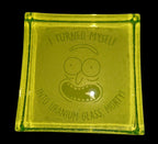 PRE-ORDER Uranium Glass Block Uranium Glass Rick