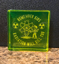 PRE-ORDER Uranium Glass Block Radiation Will Kill You